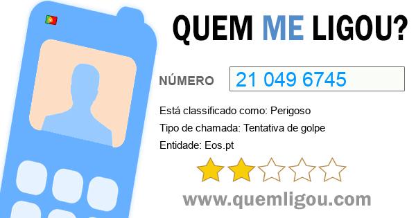 Quem me ligou do 210496745