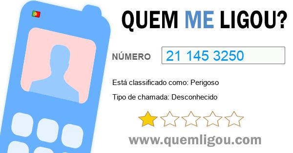 Quem me ligou do 211453250