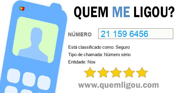 Quem me ligou do 211596456