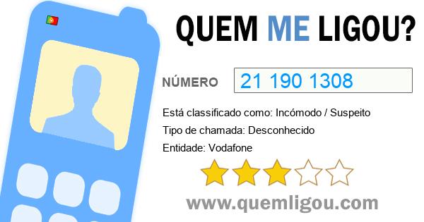 Quem me ligou do 211901308