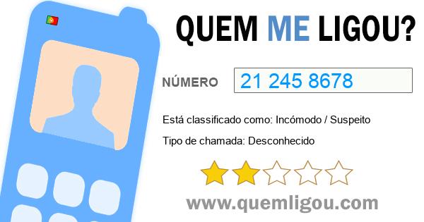 Quem me ligou do 212458678