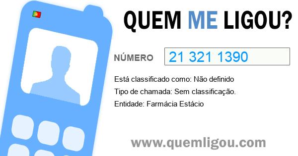 Quem me ligou do 213211390