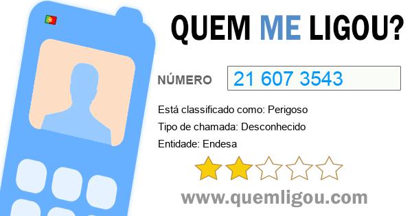 Quem me ligou do 216073543