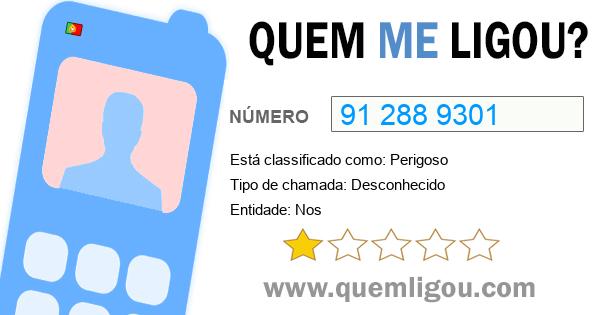 Quem me ligou do 912889301