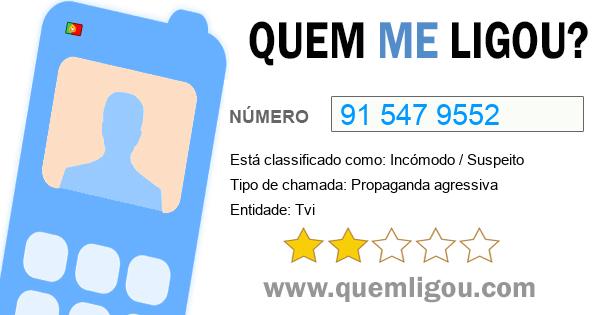 Quem me ligou do 915479552