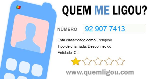 Quem me ligou do 929077413