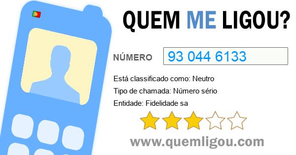 Quem me ligou do 930446133