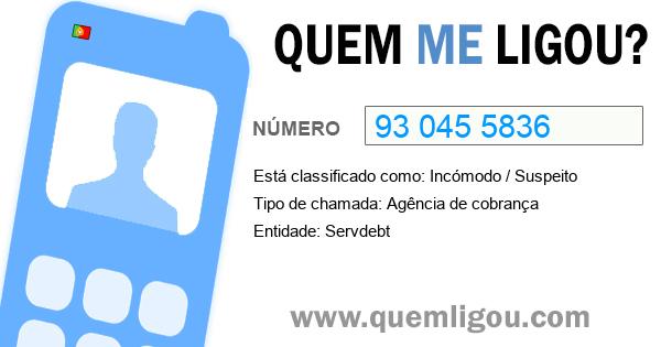 Quem me ligou do 930455836