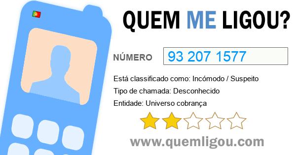 Quem me ligou do 932071577