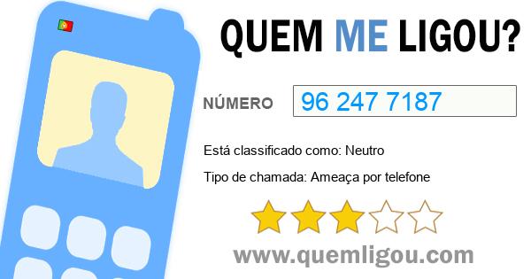 Quem me ligou do 962477187