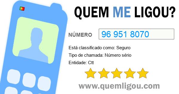 Quem me ligou do 969518070